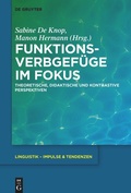 Cover: Funktionsverbgef&uuml;ge im Fokus - De Gruyter