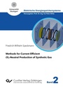 Cover: Methods for Current Efficient CO2-Neutral Production of Synthetic Gas - Cuvillier Verlag eBooks