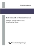 Cover: Determinants of Residual Values - Cuvillier Verlag eBooks