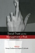Cover: Social Trust and the Management of Risk - Routledge