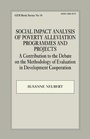 Cover: Social Impact Analysis of Poverty Alleviation Programmes and Projects - Routledge