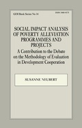 Cover: Social Impact Analysis of Poverty Alleviation Programmes and Projects - Routledge