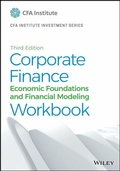 Cover: Corporate Finance Workbook - Wiley-Scrivener