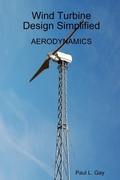 Cover: Wind Turbine Design Simplified - Aerodynamics - Lulu.com