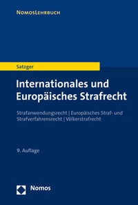 Abbildung von: Internationales und Europäisches Strafrecht - Nomos