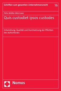 Abbildung von: Quis custodiet ipsos custodes - Nomos