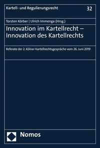 Abbildung von: Innovation im Kartellrecht - Innovation des Kartellrechts - Nomos