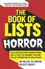 Cover: Book of Lists: Horror - HarperCollins