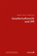 Cover: Gesellschaftsrecht und IPR - Manz