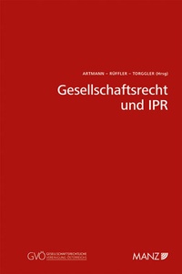 Abbildung von: Gesellschaftsrecht und IPR - Manz