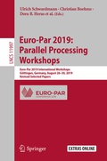Cover: Euro-Par 2019: Parallel Processing Workshops - Springer
