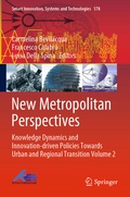Cover: New Metropolitan Perspectives - Springer