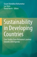 Cover: Sustainability in Developing Countries - Springer