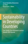 Cover: Sustainability in Developing Countries - Springer