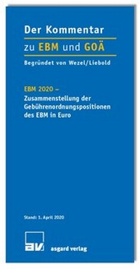 Abbildung von: Der Kommentar zu EBM und GOÄ - Asgard