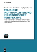 Cover: Religi&ouml;se Individualisierung in historischer Perspektive / Religious Individualisation in Historical Perspective - De Gruyter