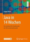 Cover: Java in 14 Wochen - Springer Vieweg
