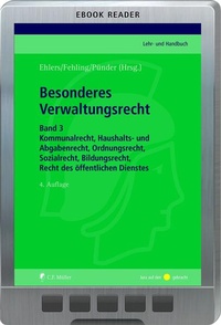Abbildung von: Besonderes Verwaltungsrecht - C.F. Müller