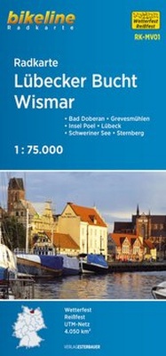 Abbildung von: Radkarte Lübecker Bucht, Wismar (RK-MV01) - Esterbauer