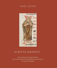 Enlarge image Cover: Scripta manent - Uni-Press Graz