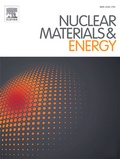 Cover: Nuclear Materials and Energy - Elsevier