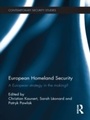 Cover: European Homeland Security - Routledge