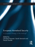 Cover: European Homeland Security - Routledge