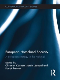 Enlarge image Cover: European Homeland Security - Routledge