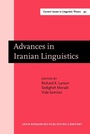 Cover: Advances in Iranian Linguistics - John Benjamins Publishing Company