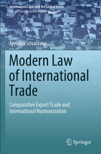Abbildung von: Modern Law of International Trade - Springer
