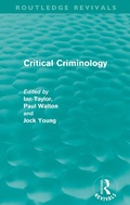 Cover: Critical Criminology (Routledge Revivals) - Routledge