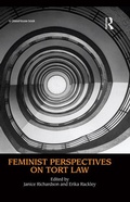 Cover: Feminist Perspectives on Tort Law - Routledge