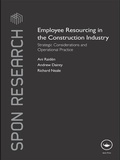 Cover: Employee Resourcing in the Construction Industry - Routledge