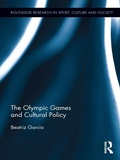 Cover: The Olympic Games and Cultural Policy - Routledge