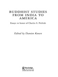 Cover: Buddhist Studies from India to America - Routledge