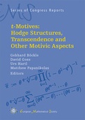 Cover: t-Motives: Hodge Structures, Transcendence and Other Motivic Aspects - EMS Press