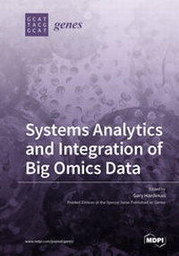 Enlarge image Cover: Systems Analytics and Integration of Big Omics Data - MDPI