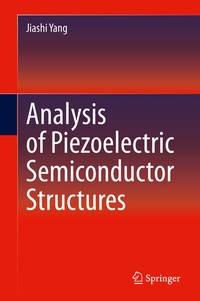 Abbildung von: Analysis of Piezoelectric Semiconductor Structures - Springer