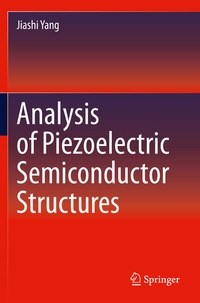 Abbildung von: Analysis of Piezoelectric Semiconductor Structures - Springer