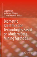 Cover: Biometric Identification Technologies Based on Modern Data Mining Methods - Springer