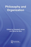 Cover: Philosophy and Organization - Routledge