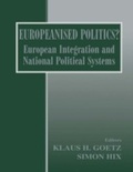 Cover: Europeanised Politics? - Routledge