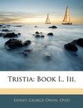Cover: Tristia - Nabu Press