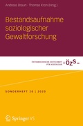 Cover: Bestandsaufnahme soziologischer Gewaltforschung - Springer VS