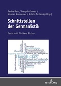 Cover: Schnittstellen der Germanistik - Peter Lang Verlag