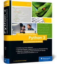 Enlarge image Cover: Python 3 - Rheinwerk