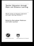 Cover: Teacher Education Through Open and Distance Learning - Routledge