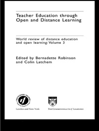 Enlarge image Cover: Teacher Education Through Open and Distance Learning - Routledge