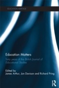 Cover: Education Matters - Routledge