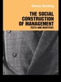 Cover: The Social Construction of Management - Routledge